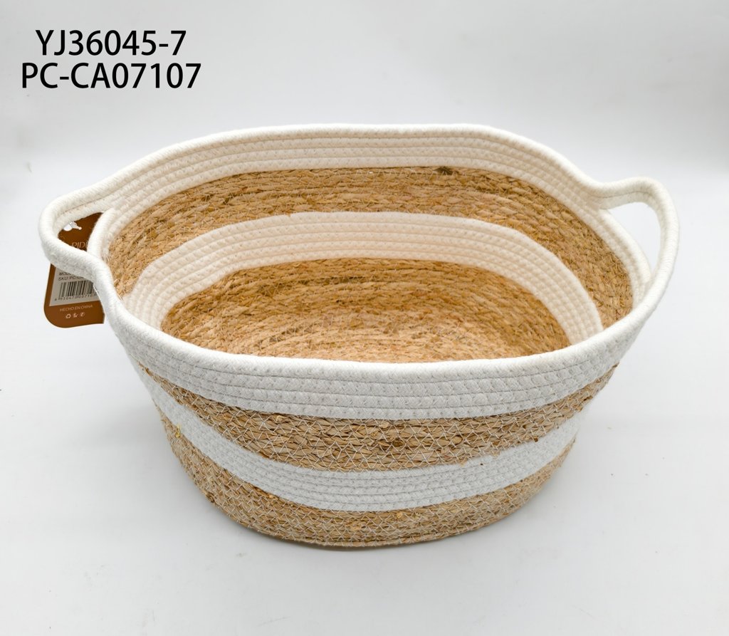 [PC-CA07107] Canasto Organizador Trenzado