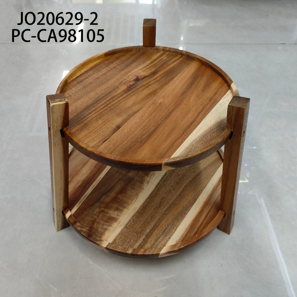 [PC-CA98105] Estante Triangular de 2 Niveles