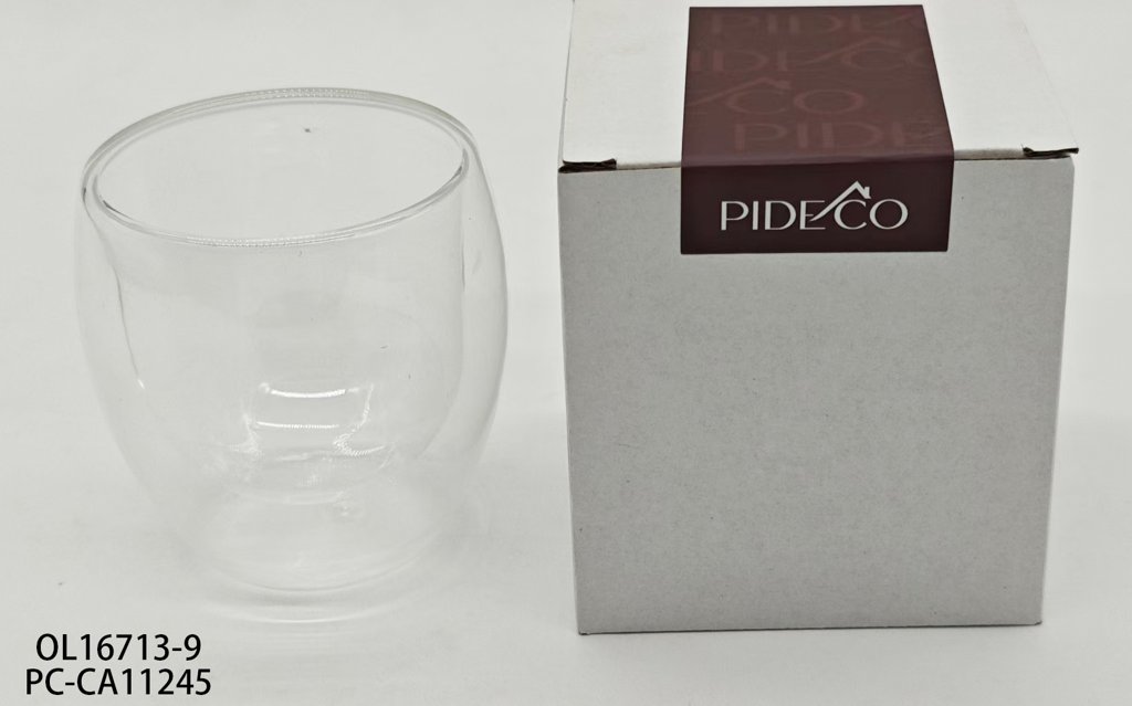[PC-CA11245] Vaso de Vidrio de Doble Pared