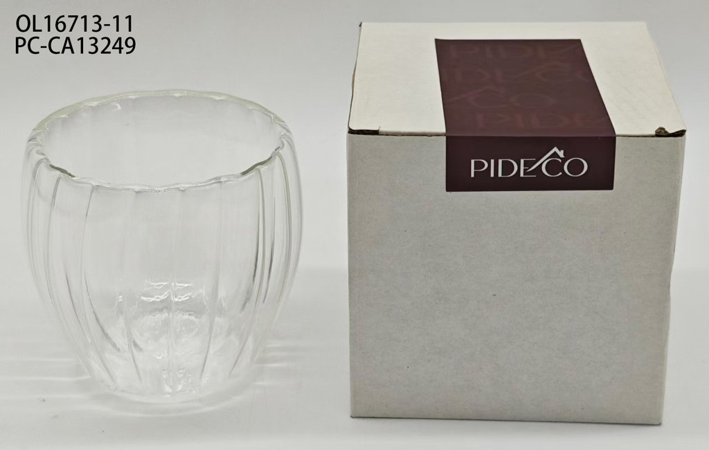 Vaso de Vidrio de Doble Pared