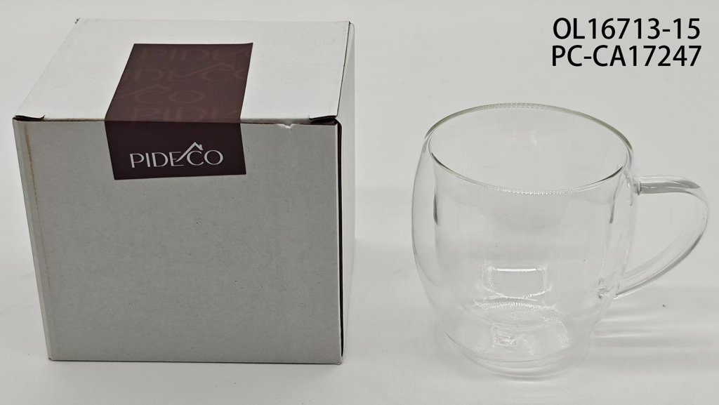 Vaso de Vidrio de Doble Pared