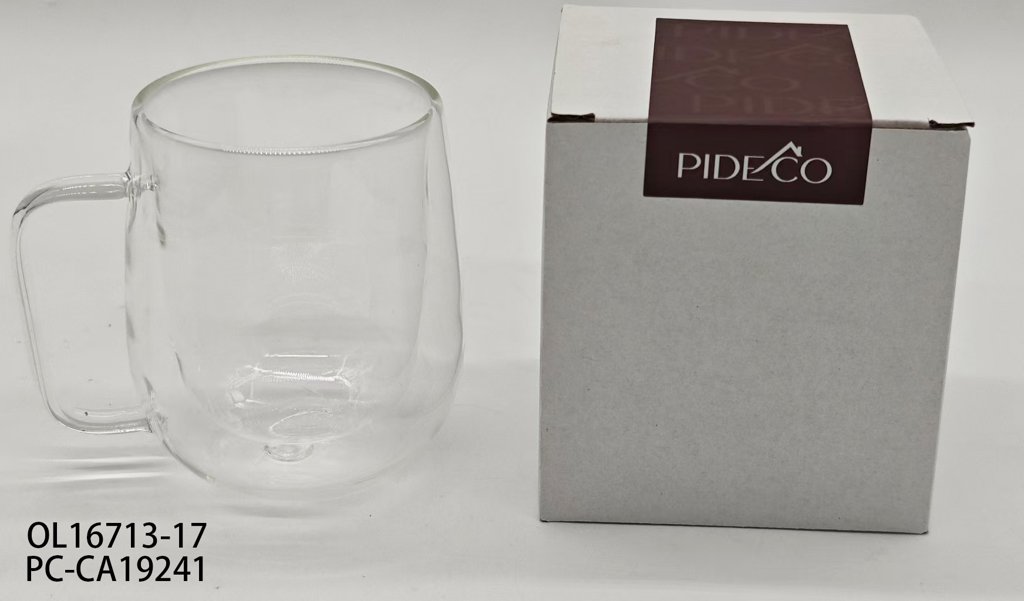 Vaso de Vidrio de Doble Pared
