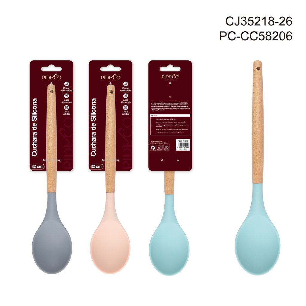 [PC-CC58206] Cuchara Pequeña con Mango de Madera de Haya