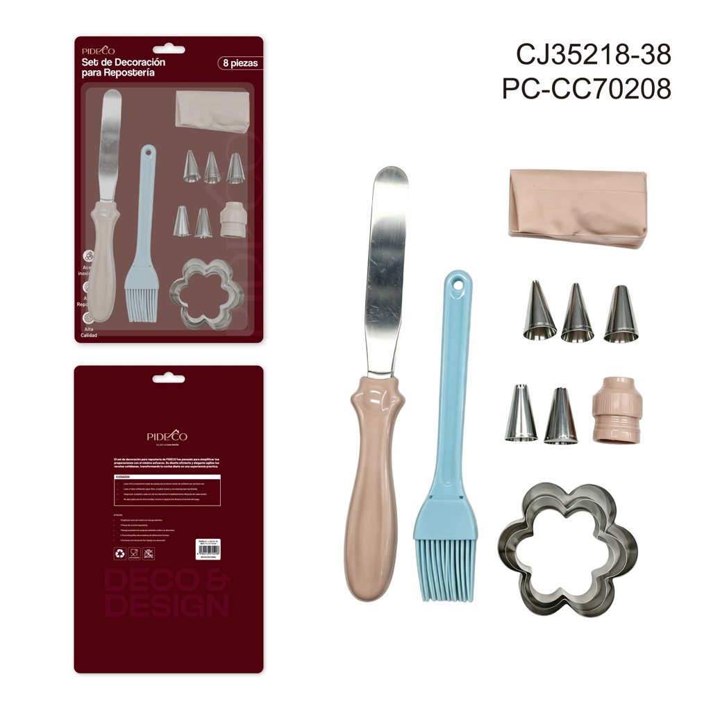 [PC-CC70208] Set de Decoración para Repostería