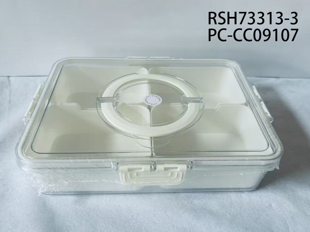 [PC-CC09107] Contenedor hermético con 4 divisiones